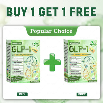 🇺🇸BuildLeaf® GLP-1 8-in-1 Slim & Healthy Oral Solution (Once a day, results in 7 days), With 100 Billion CFU Active Probiotics ✅ Supports weight management, heart health, diabetes, gut & women’s health, while firming skin & boosting energy.