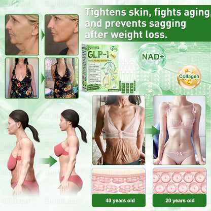 🇺🇸BuildLeaf® GLP-1 8-in-1 Slim & Healthy Oral Solution (Once a day, results in 7 days), With 100 Billion CFU Active Probiotics ✅ Supports weight management, heart health, diabetes, gut & women’s health, while firming skin & boosting energy.