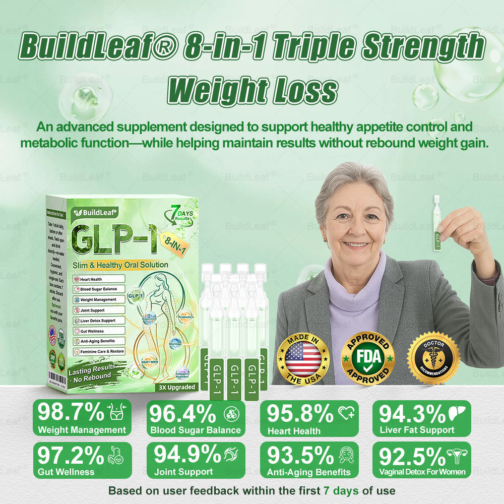 🔥𝘽𝙪𝙞𝙡𝙙𝙇𝙚𝙖𝙛® 𝗚𝗟𝗣-𝟭 𝟖-𝗶𝗻-𝟭 𝗦𝗹𝗶𝗺 & 𝑯𝒆𝒂𝒍𝒕𝒉𝐲 𝑶𝒓𝒂𝒍 𝑺𝒐𝒍𝒖𝒕𝒊𝒐𝒏(𝑂𝑛𝑐𝑒 𝑎 𝑑𝑎𝑦, 𝑣𝑖𝑠𝑖𝑏𝑙𝑒 𝑟𝑒𝑠𝑢𝑙𝑡𝑠 𝑖𝑛 7 𝑑𝑎𝑦𝑠)  ✅ 𝗦𝘂𝗽𝗽𝗼𝗿𝘁𝘀 𝗼𝗯𝗲𝘀𝗶𝘁𝘆, 𝗰𝗮𝗿𝗱𝗶𝗼𝘃𝗮𝘀𝗰𝘂𝗹𝗮𝗿 𝗵𝗲𝗮𝗹𝘁𝗵, 𝗱𝗶𝗮𝗯𝗲𝘁𝗲𝘀, 𝘀𝗹𝗲𝗲𝗽 𝗮𝗽𝗻𝗲𝗮, 𝗴𝘂𝘁 𝗵𝗲𝗮𝗹𝘁𝗵, 𝗷𝗼𝗶𝗻𝘁 𝗶𝘀𝘀𝘂𝗲𝘀, 𝐰𝐡𝐢𝐥𝐞 𝐚𝐥𝐬𝐨 𝐟𝐢𝐫𝐦𝐢𝐧𝐠 𝐭𝐡𝐞 𝐬𝐤𝐢𝐧 𝐚𝐧𝐝 𝐛𝐨𝐨𝐬𝐭𝐢𝐧𝐠 𝐞𝐧𝐞𝐫𝐠𝐲.